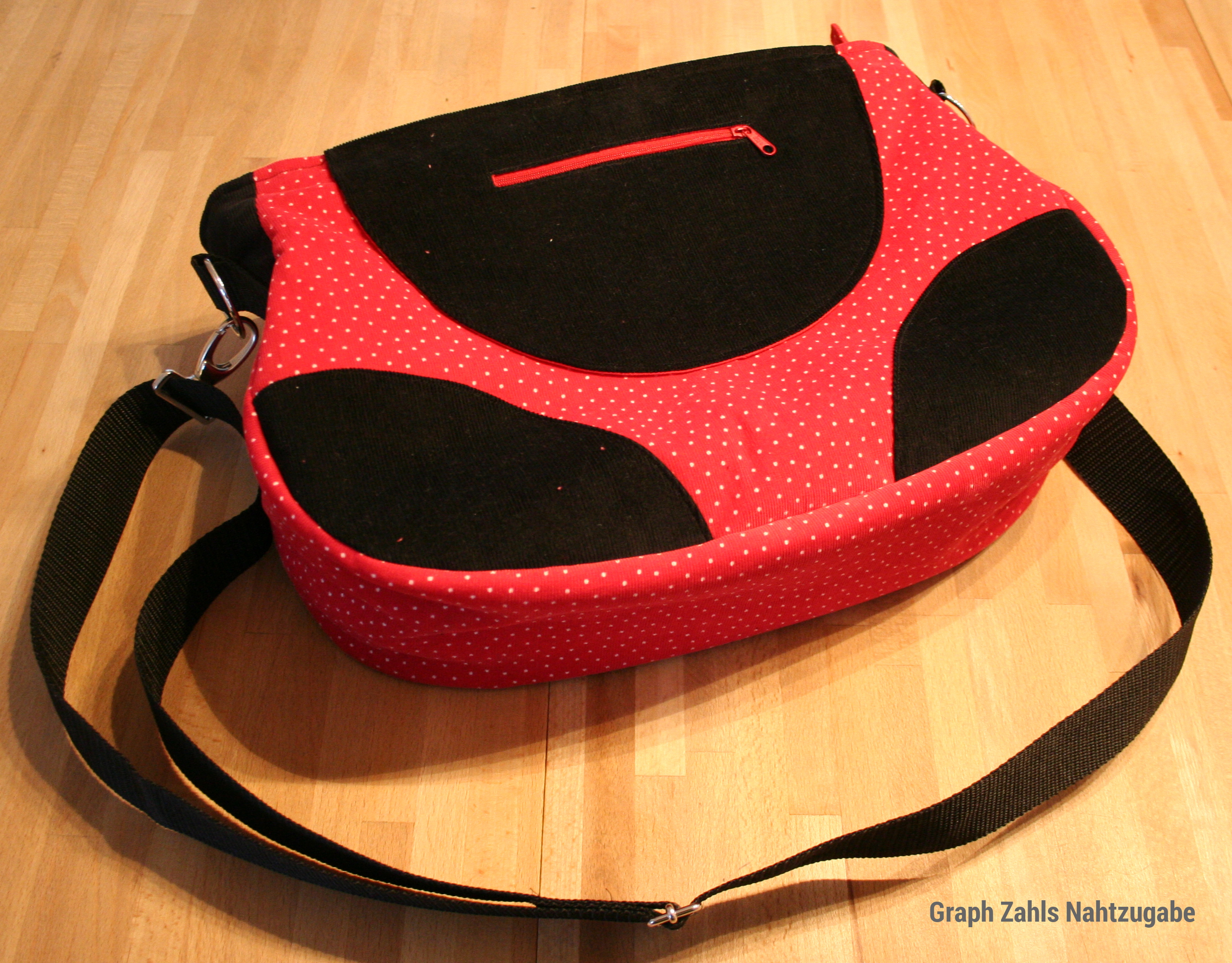 Tasche hinten