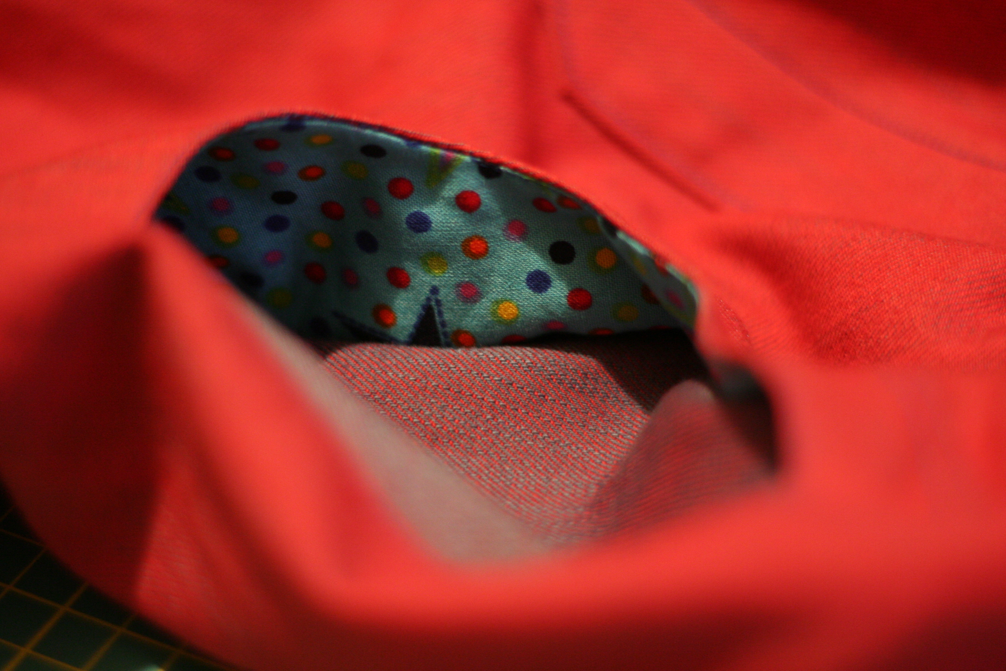 Innenseite Tasche